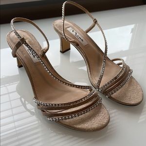 Nina New York Metallic Heels